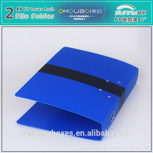Wholesale School Supplies Hard Cover Lever Arch File Presentation Folder A4